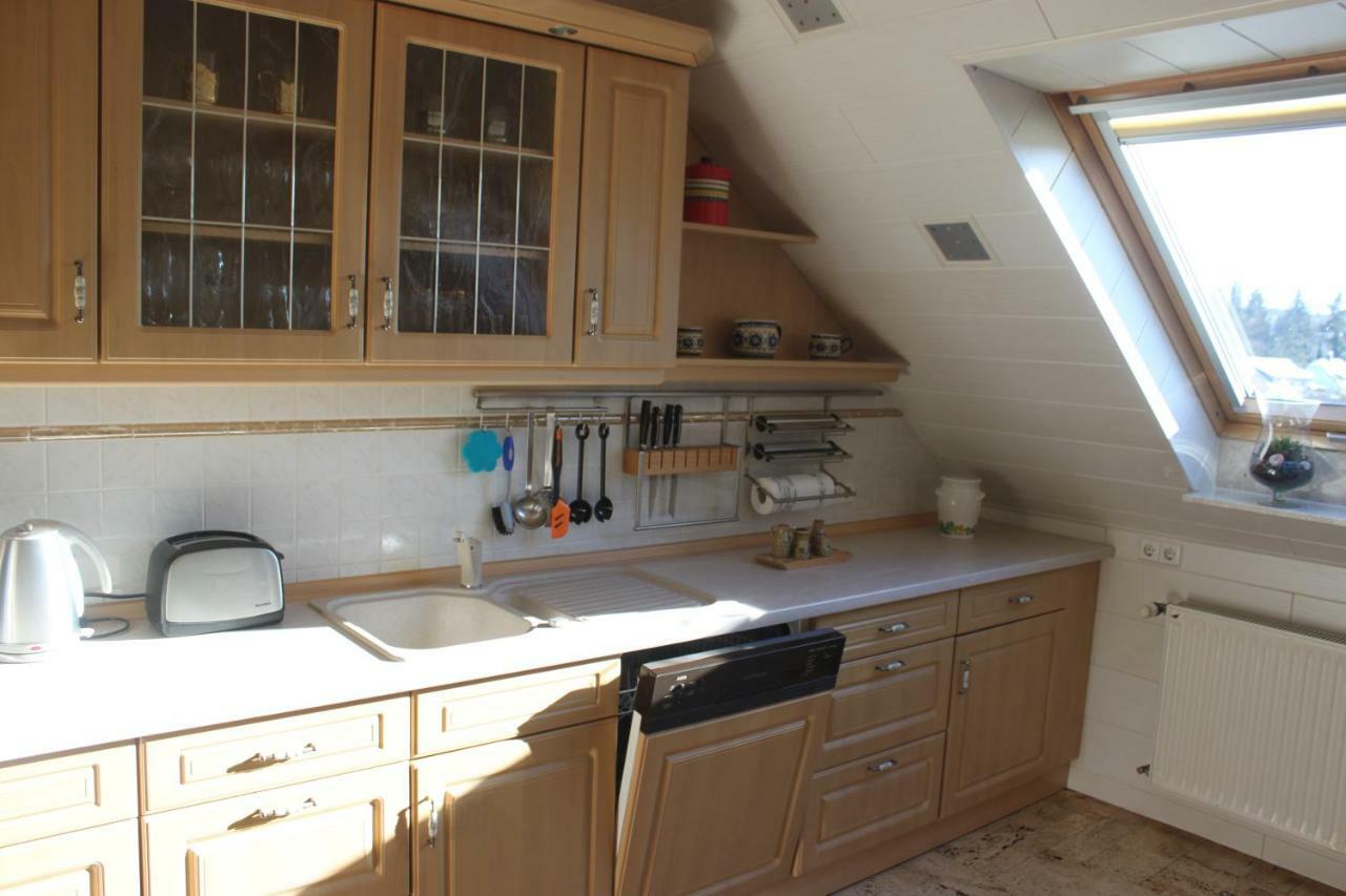 Ferienwohnung "Kuechenmeister" シュレッタウ エクステリア 写真